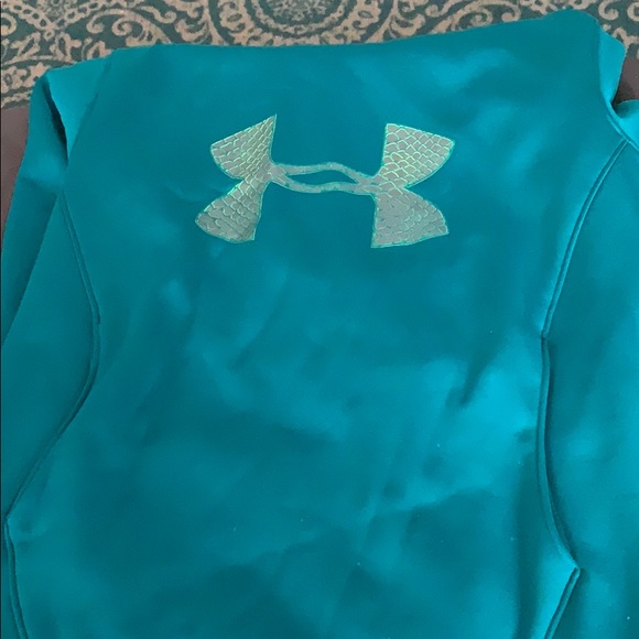 Green Under Armor Hoodie - Picture 1 of 2